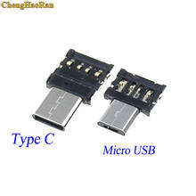 Mini Type C 3.1 Micro usb Male to USB 2.0 Female OTG Connector Phone Adapter for USB Flash Drive S8 Note8 Android Phone 2024 - compra barato