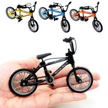 Alloy Bicycle Model Diecast Metal Mini Finger Mountain Bike Racing Toy Bend Road Simulation Collection Boy Gift Toy for Children 2024 - buy cheap