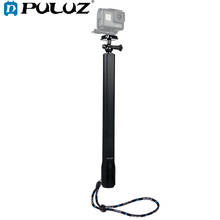 PULUZ Waterproof Aluminum Alloy Extendable Handheld Selfie Stick Monopod  For DJI Osmo Action/GoPro 7/6&Quick Release Base&Screw 2024 - buy cheap