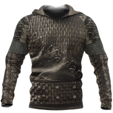 Vikings Ragnar Lothbrok-Chaqueta de armadura 3D para hombre y mujer, sudadera con capucha Harajuku, ropa de calle informal, Unisex 2024 - compra barato