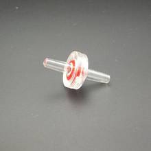 10PCS 3mm OD Plastic Hose Barb Clear One Way Non-return Check Valve Pipe Fitting Tube Connector for Water Gas Liquid 2024 - buy cheap