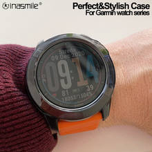 Silicone Protective Case For Garmin Fenix 6 6x 6s Pro Clear 5 5s 5x plus watch bumper Shell For garmin Vivoactive 4 4s 245 cover 2024 - buy cheap