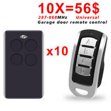 10pcs Auto Scan 433.92mhz Remote Control 287-900MHz Duplicator Garage Command Gate Door Remote Controller Rolling Code 2024 - buy cheap