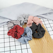 Small Dots Decorative Hair Bands Classic Korean Fashion Women Headwear Cute Elegant Hair Accessories for Girls Elastic Scrunchie 2024 - buy cheap