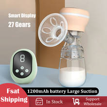 DEAREVERY RH-288 электрические молокоотсосы с сенсорным экраном, встроенный молокоотсос, детский молокоотсос, бесшумный массаж 2024 - купить недорого