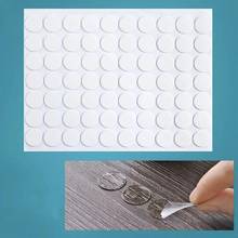Cinta adhesiva transparente de doble cara, cinta de acrílico redonda sin costuras, película pequeña, resistente al agua, 70 Uds. 2024 - compra barato