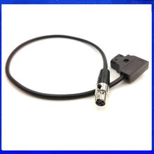 D-tap a Mini Cable de alimentación de enchufe XLR de 4 pines para TVLogic 058 Monitor/Cable de Monitor ARRI 2024 - compra barato