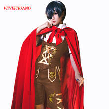 VEVEFHUANG Black Butler Kuroshitsuji Ciel Phantomhive Little Red Riding Hood Uniforms Cosplay Costume In Stock Halloween Cosplay 2024 - buy cheap
