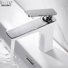Bathroom Faucet Basin Faucets Hot and Cold Water Basin Mixer Tap White Gold Finish Brass Toilet Sink Water Crane Chrome EL457 2024 - buy cheap