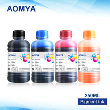 Aomya 4C 250 мл водостойкие пигментные чернила заправка чернил для Epson Stylus CX3700/CX5100/CX6300/CX5900 2024 - купить недорого