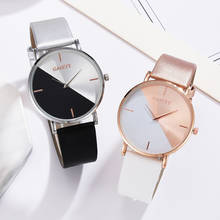 Relojes de moda para Mujer, de cuarzo, de lujo, de cuero genuino, de negocios, Uhren Damen 2024 - compra barato