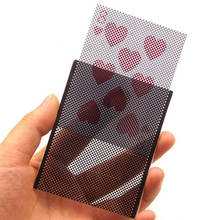 Забавная карточка для покера WOW magic trick WOW, чудесная исчезающая иллюзия, сменный рукав, крупным планом, уличное волшебство, трюк 2024 - купить недорого
