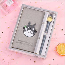 Kawaii Totoro Notebook Set With Gel pen Creative Note Book Diary Weekly Planner Notepad Stationery School Supplies 2024 - buy cheap