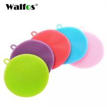 1pcs Magic Cleaning Brushes Silicone Dish Bowl Scouring Pad Pot Pan Wash Brushes Cleaner Kitchen Accessories Dish Washing Brush 2024 - buy cheap