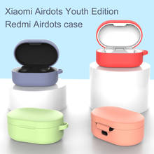 New Silicone Protective Cover Earphone Case For Xiaomi Redmi Airdot TWS Bluetooth Earphone Fashion Version Wireless 8 Colors 2024 - buy cheap