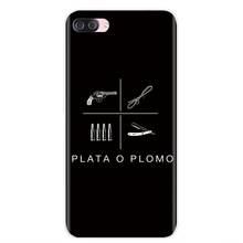 Plata O Plomo Narcos Pablo Escobar для iPhone 11 Pro 4 4S 5 5S SE 5C 6 6S 7 8 X XR XS Plus Max для iPod Touch силиконовый кожаный чехол 2024 - купить недорого