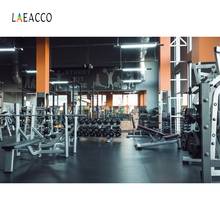 Laeacco Gym Fitness Equipment Light Exercise Interior Sport Photography Backdrops Photographic Backgrounds For Photo Studio Prop 2024 - buy cheap