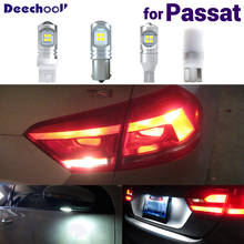 Canbus LED External Reverse Backup Lamp+Under Mirror + License Plate Lights Bulb Kit for Volkswagen for VW Passat B5 B6 B7 97-15 2024 - buy cheap