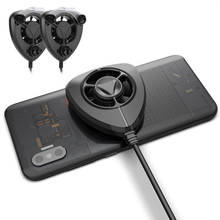 New 2pcs FL02 Phone Radiator Cooler USB Game Handle Grip Cooling Fan Heat Sink Mobile Phone Radiators Holder Dropshipping 2024 - buy cheap
