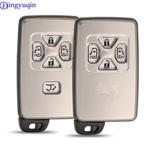 jingyuqin Remote Replacement 4/5 Buttons Smart Car Key Case Cover For Toyota Reiz/Avalon/Previa/Alphard/Prius Key Shell 2024 - buy cheap