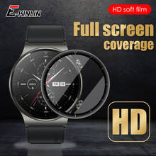Protector de pantalla de cubierta completa curvada 99D para Huawei Watch GT 2 Pro 2e GT2 GT2e 46mm 42mm, película protectora suave para relojes inteligentes 2024 - compra barato