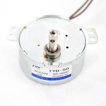 Для TYC-50 синхронный двигатель AC 220V-240V 50RPM 4W 50/60Hz вал Dia Fan 2024 - купить недорого