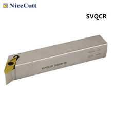 Nicecutt Lathe Tools SVQCR Indexable External Turning Tool Holder For Turning Insert VCMT Blade инструменты 2024 - buy cheap