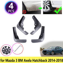 Guardabarros para coche, accesorios para Mazda 3 BM Axela Hatchback 2014 2015 2016 2017 2018 2024 - compra barato