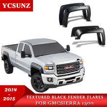 Wheel Arch Mudguards Fender Flares For GMC SIERRA 1500 2014 2015 With Bolt Nuts Pickup Truck Ycsunz 2024 - buy cheap