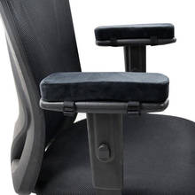 Almofadas universais para cadeira, apoio de braço, cotoveleira com espuma de memória, almofada de alívio do cotovelo, capa de almofada universal para apoio de braço, 1 par 2024 - compre barato