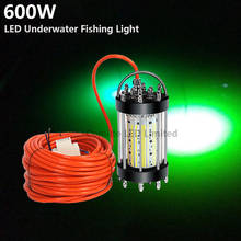 Cable regulable de 600W, 1000W, 1500W, 3000W, 30M, AC220-240V, lámpara de muelle multicolor, luces LED de pesca, señuelo para pesca en el océano 2024 - compra barato