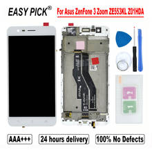 Pantalla LCD para teléfono móvil Asus ZenFone 3 Zoom ZE553KL Z01HDA, montaje de digitalizador con pantalla táctil, herramientas gratuitas de reparación 2024 - compra barato