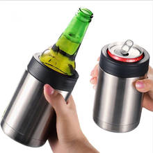 12Oz Cooler Beer Vacuum Thermos 304 Stainless Steel Heater double-walled Beer Cooler Skinny Coke Cooler Thermos Vacuum Unique 2024 - buy cheap