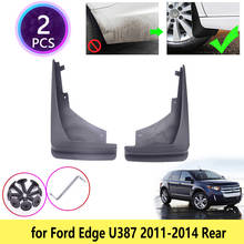 2 PCS Front Mudguards Mudflap Fender Guard Mud Flaps Guards Splash Wheel Car Accessories for Ford Edge U387 2011 2012 2013 2014 2024 - buy cheap