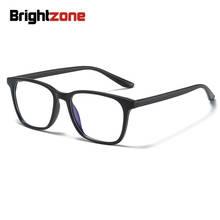 2020 Fashion Tr90 Anti Blue Light Myopia Glasses Black Spectacle Frame Man Transparent Goggles Woman Computer Eyeglasses Sight 2024 - buy cheap