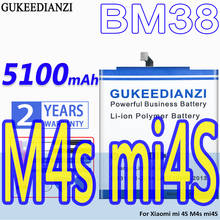 GUKEEDIANZI-batería BM38 para móvil, para Xiaomi mi 4S, M4s, mi4S, 5100mAh, recargable, para Xiaomi mi 4S, M4s, mi4S 2024 - compra barato