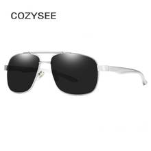 Gafas de sol de aluminio y magnesio para hombre, lentes polarizadas con revestimiento de espejo, accesorios para hombre 2024 - compra barato