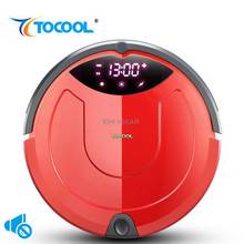 TOCOOL-máquina de limpieza automática para el hogar, barredora inteligente de TC-650, con autocarga, Super Aspiradora Robótica 2024 - compra barato