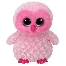 15CM Ty Beanie Boos Big Eyes Pink Owl Plushie Cute Stuffed Animal Toys Soft Bedside Doll Decor Child Christmas Birthday Gift 2024 - buy cheap