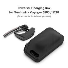 Headphone Charging Case Headset Charger Box Easily Carrying Lightweight Earphone Part for Plantronics Voyager 5200 5210 2024 - buy cheap