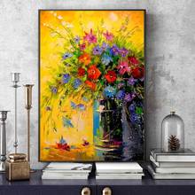 Bouquet Of Roses blossom Plants Flowers Painting Canvas Wall Art Poster And Prints Home Decor Picture For Living Room Cuadros 2024 - buy cheap