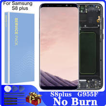 6.2" SUPER AMOLED LCD For SAMSUNG Galaxy S8 PLUS G955 G955F LCD Display Touch Screen Replacement Digitizer Assembly with frame 2024 - buy cheap