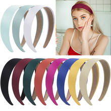 1 diadema de 4 Cm de ancho para niña, accesorios para el cabello, bandas finas para la cabeza, 1 unidad 2024 - compra barato