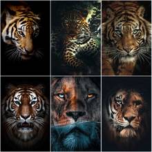 Animal Art Leopard Jaguar Canvas Painting Wall Art Prints Posters Wall Pictures for Living Room Home Wall Cuadros Modern Decor 2024 - buy cheap