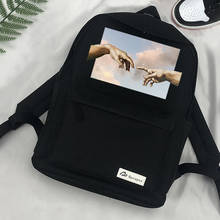 Michelangelo Aesthetic bolsas school fashion  laptop kawaii schoudertassen bolso mujer backpack 2024 - buy cheap