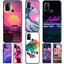 Vaporwave 80's Retro Neon For OPPO F5 F7 A52 A72 A1K A5S A15 A83 A91 A31 A53 A9 A5 2020 Reno 4 Pro 2Z Phone Cover 2024 - buy cheap