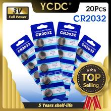20PCS/lot CR2032 DL2032 ECR2032 CR 2032 2032 CR-2032 3V Lithium Batteries Button Cell Coin Battery for watch Main Board 2024 - compre barato