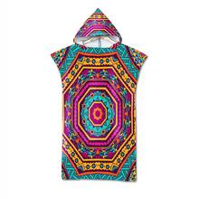 Bohemia Mandala Hooded Beach Towel Quick Dry Summer Swim Hotel Travel Bath Towel for Adults geometric Microfiber Bath Stuff 2024 - buy cheap