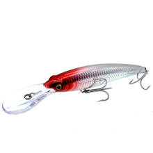 SEAYOU 190mm 55g Minnow Sea Fishing Lures Trolling Hard Bait for Fishing Tuna Marlin GT Saltwater Wobbler Tackle WLM02 2024 - buy cheap