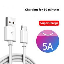 1/1.5/2M Micro USB 5A Phone Charger Data Cable Quick Fast Charging For Samsung For Huawei Data cable Cord Charging Line #1127 2024 - buy cheap